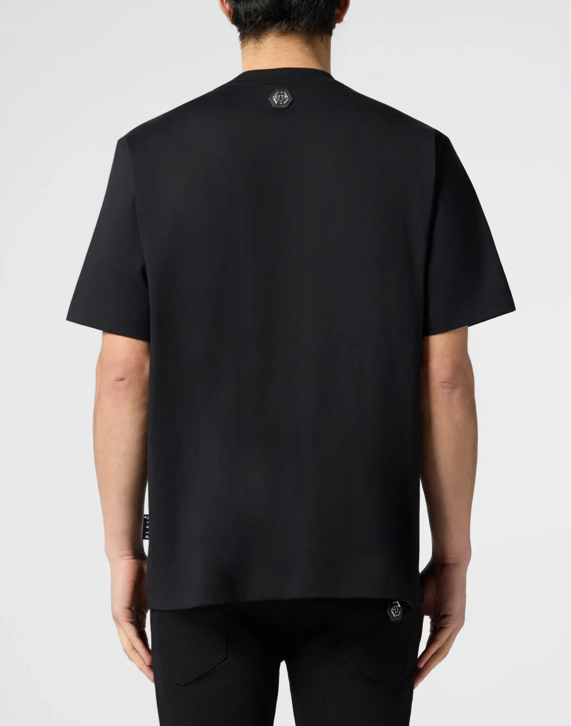 Round Neck T-Shirt Tennis Society, цвет: Черный