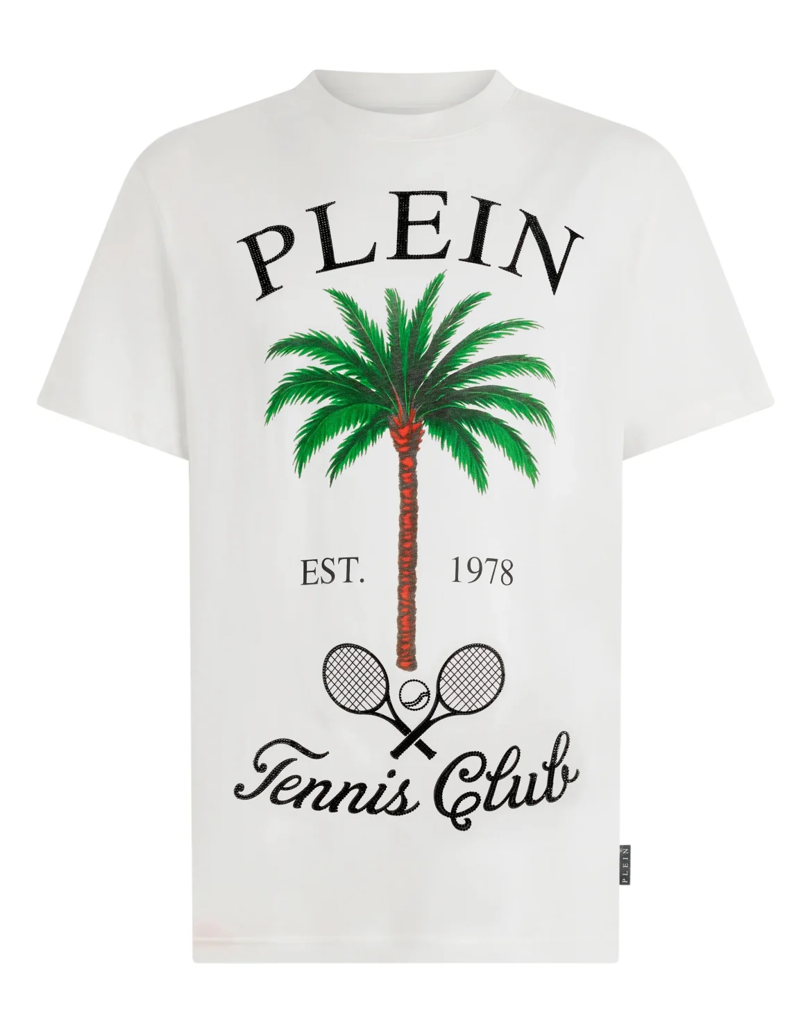 Round Neck T-Shirt Tennis Club Stones, цвет: Бежевый