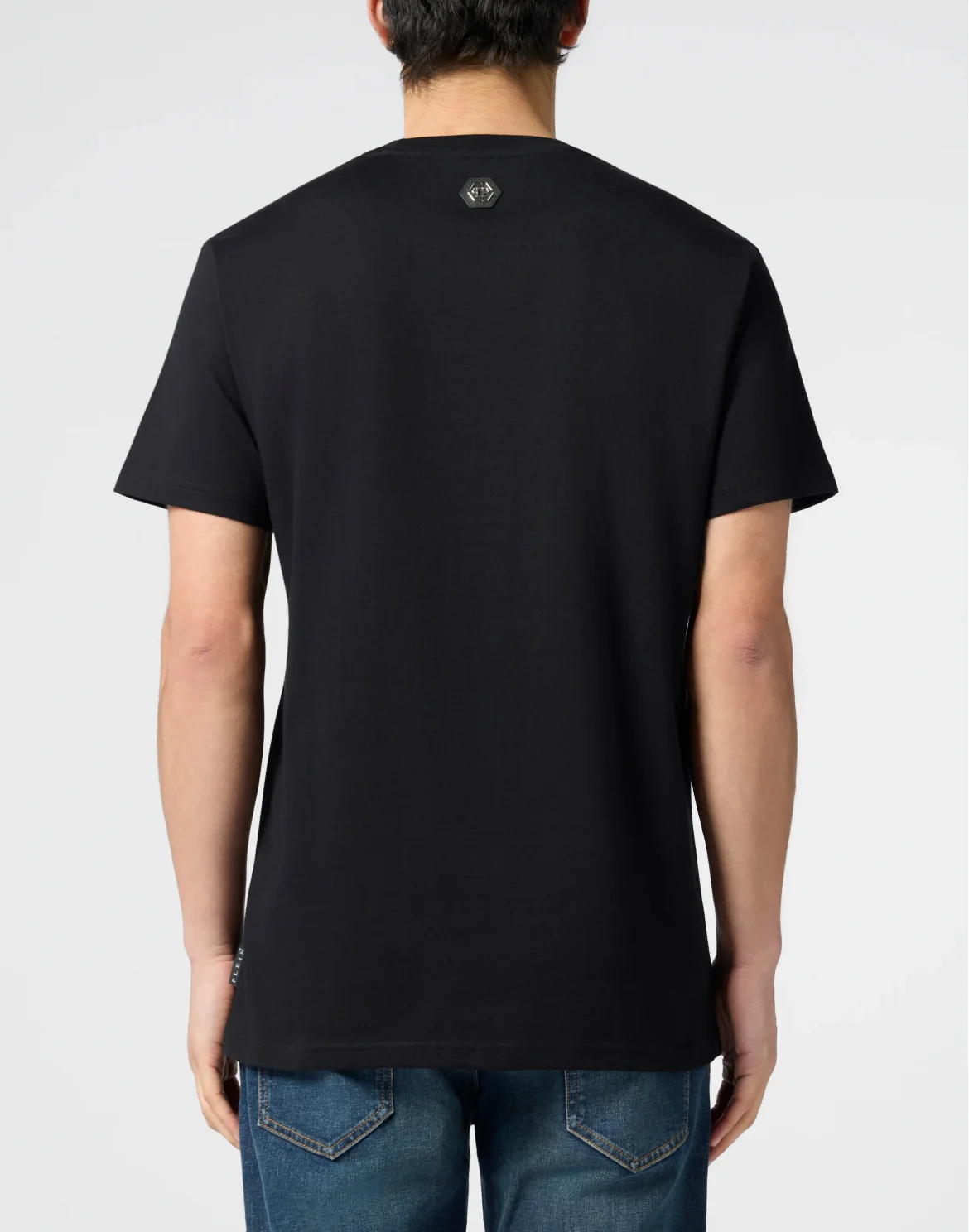 Round Neck T-Shirt Tennis Crest, цвет: Черный