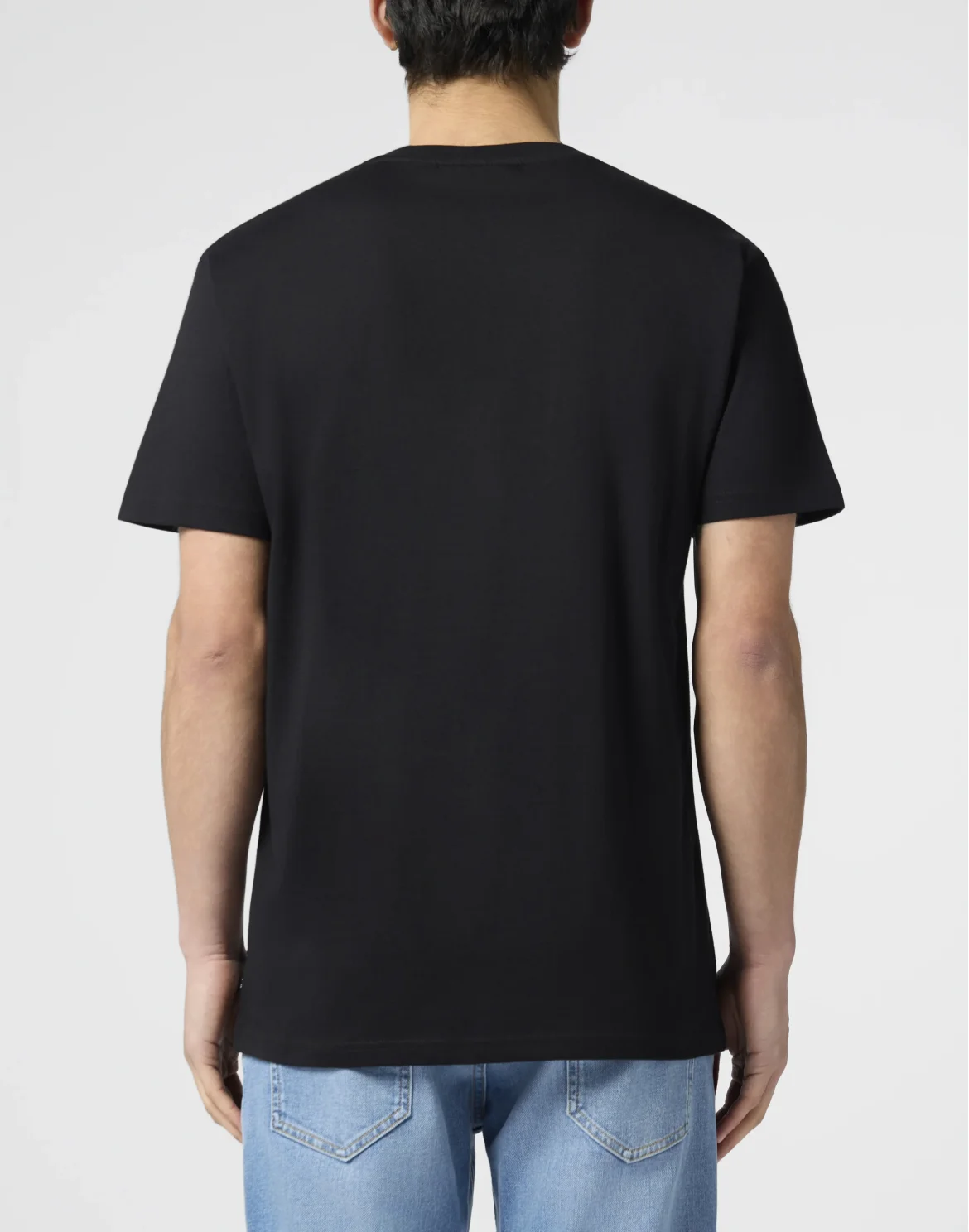 Round Neck T-Shirt Ice Cream Dollar, цвет: Черный