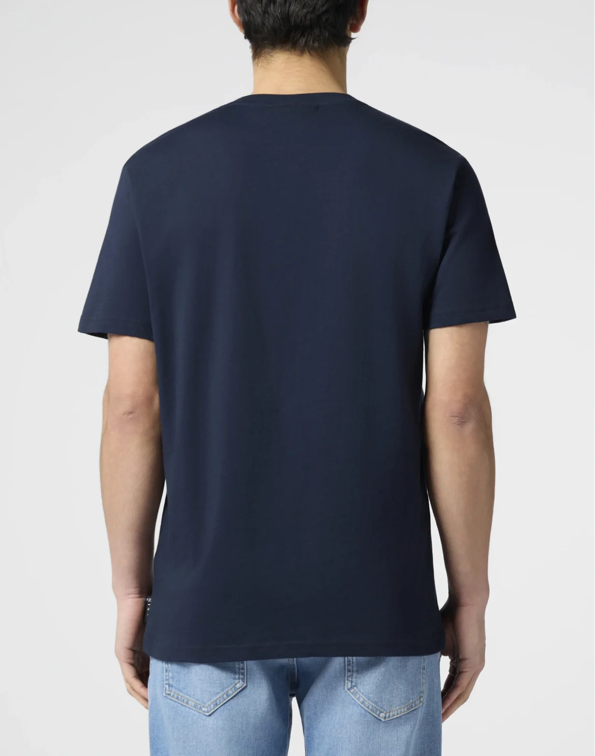 Round Neck T-Shirt Ice Cream Dollar, цвет: Синий