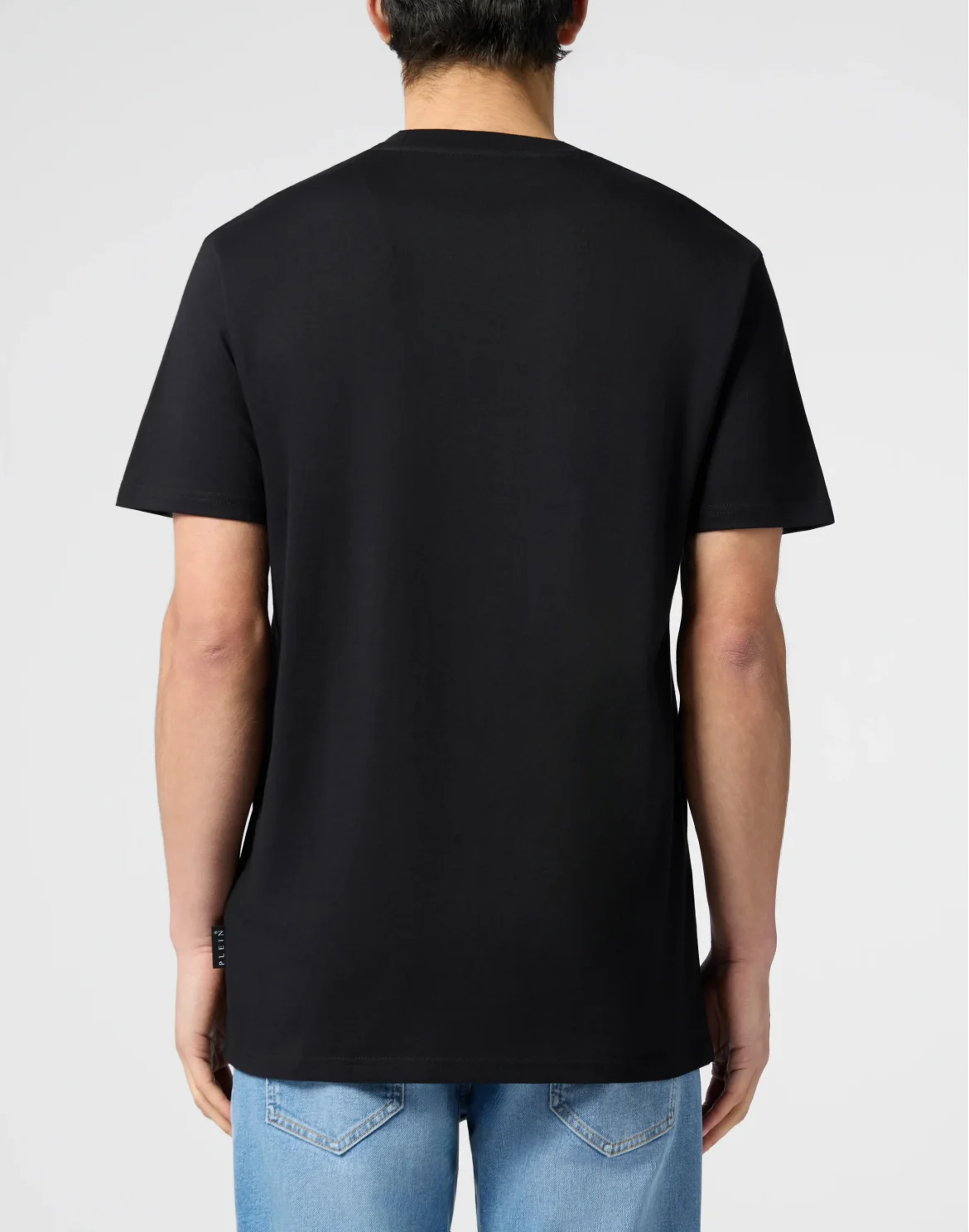 Round Neck T-Shirt Puffy Hexagon, цвет: Черный