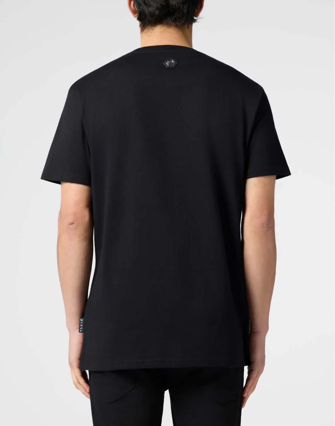 Round Neck T-Shirt Tennis Ice Cream, цвет: Черный