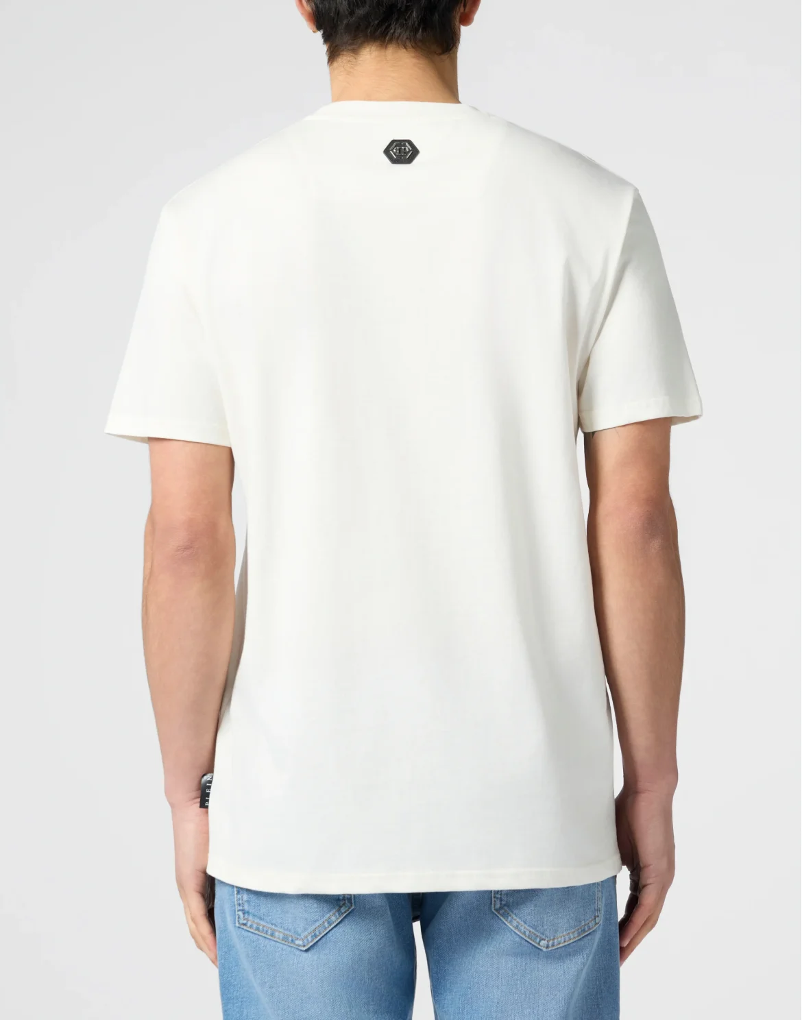 Round Neck T-Shirt Puffy Gummy Plein, цвет: Бежевый