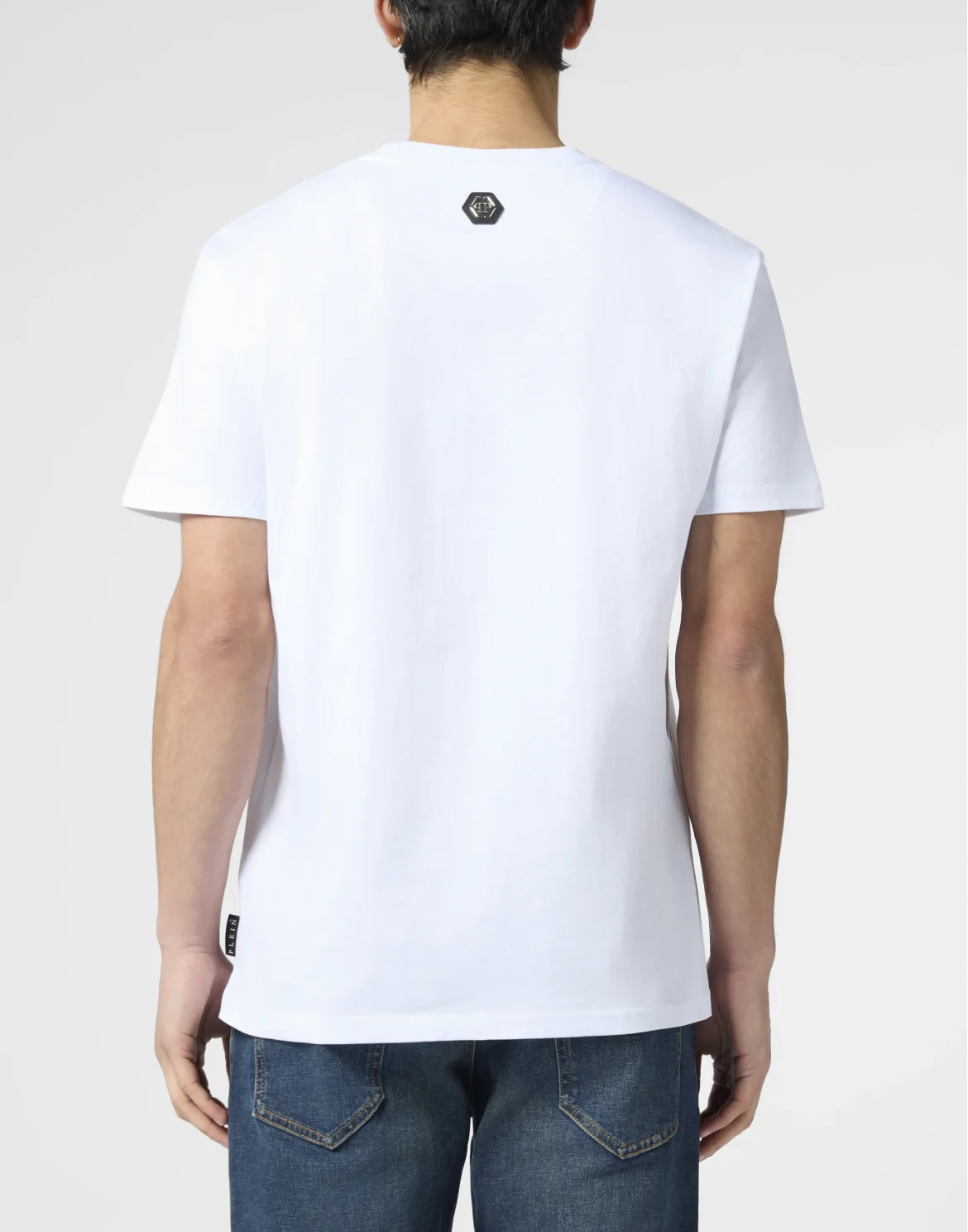 Round Neck T-Shirt Skull Stones, цвет: Белый