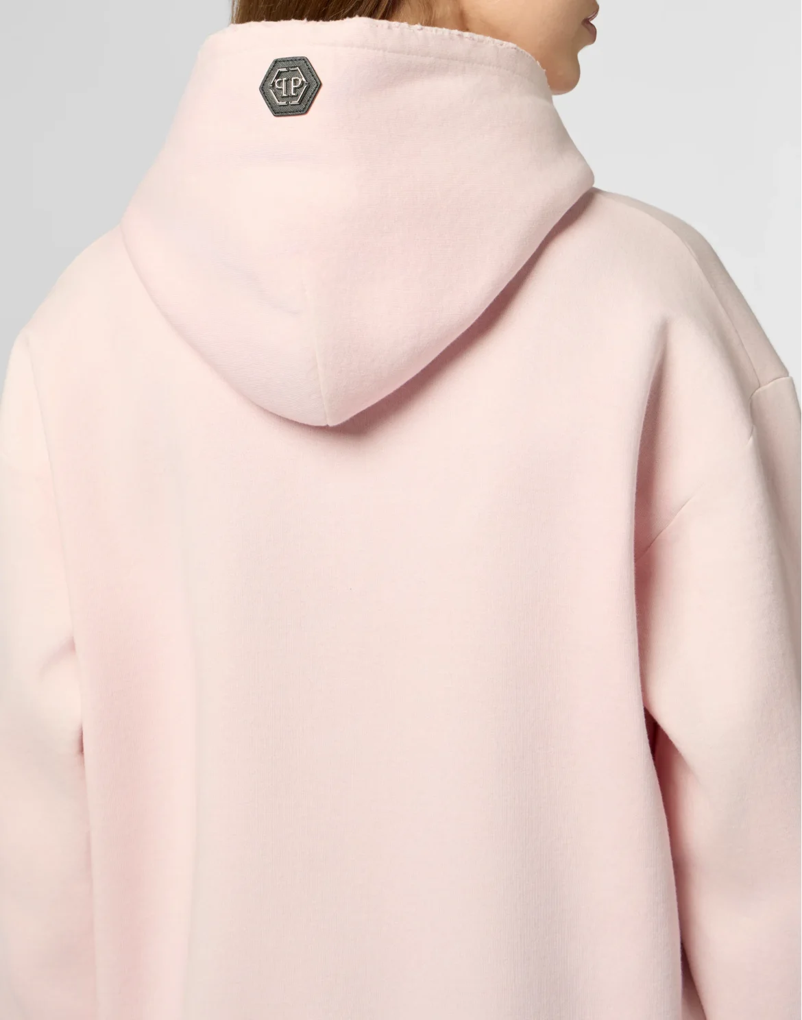 Washed Hoodie Tennis Club Crystals, цвет: Розовый