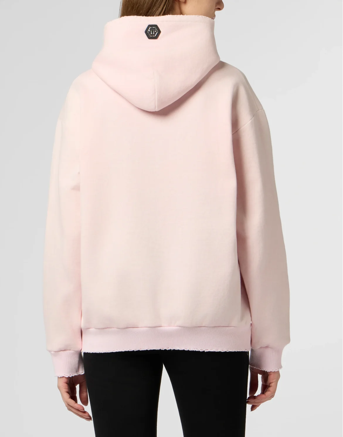 Washed Hoodie Tennis Club Crystals, цвет: Розовый