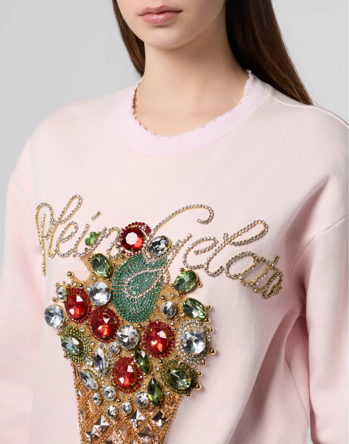 Washed Sweatshirt Gelato, цвет: Розовый