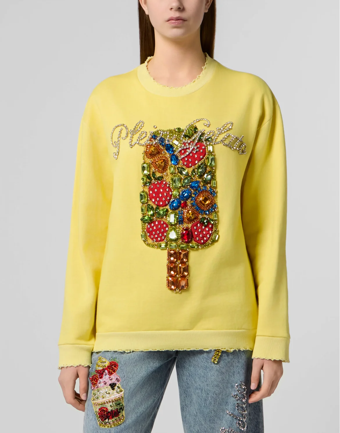 Washed Sweatshirt Gelato, цвет: Желтый
