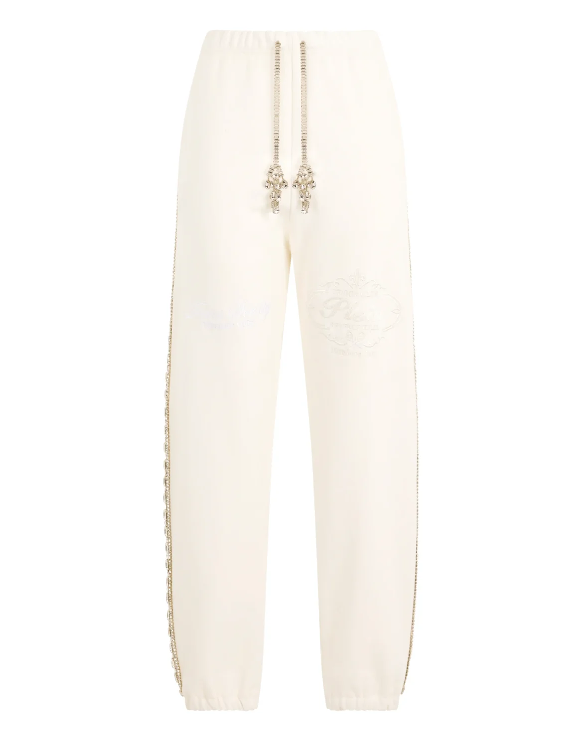 Washed Joggers Tennis Club Crystals, цвет: Бежевый