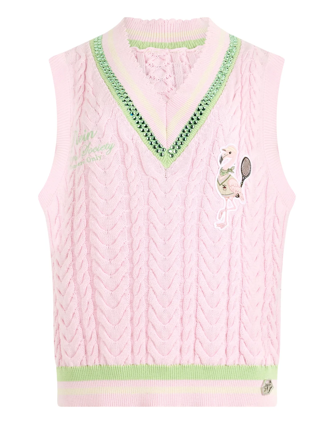 V-Neck Gilet Tennis Club, цвет: Розовый