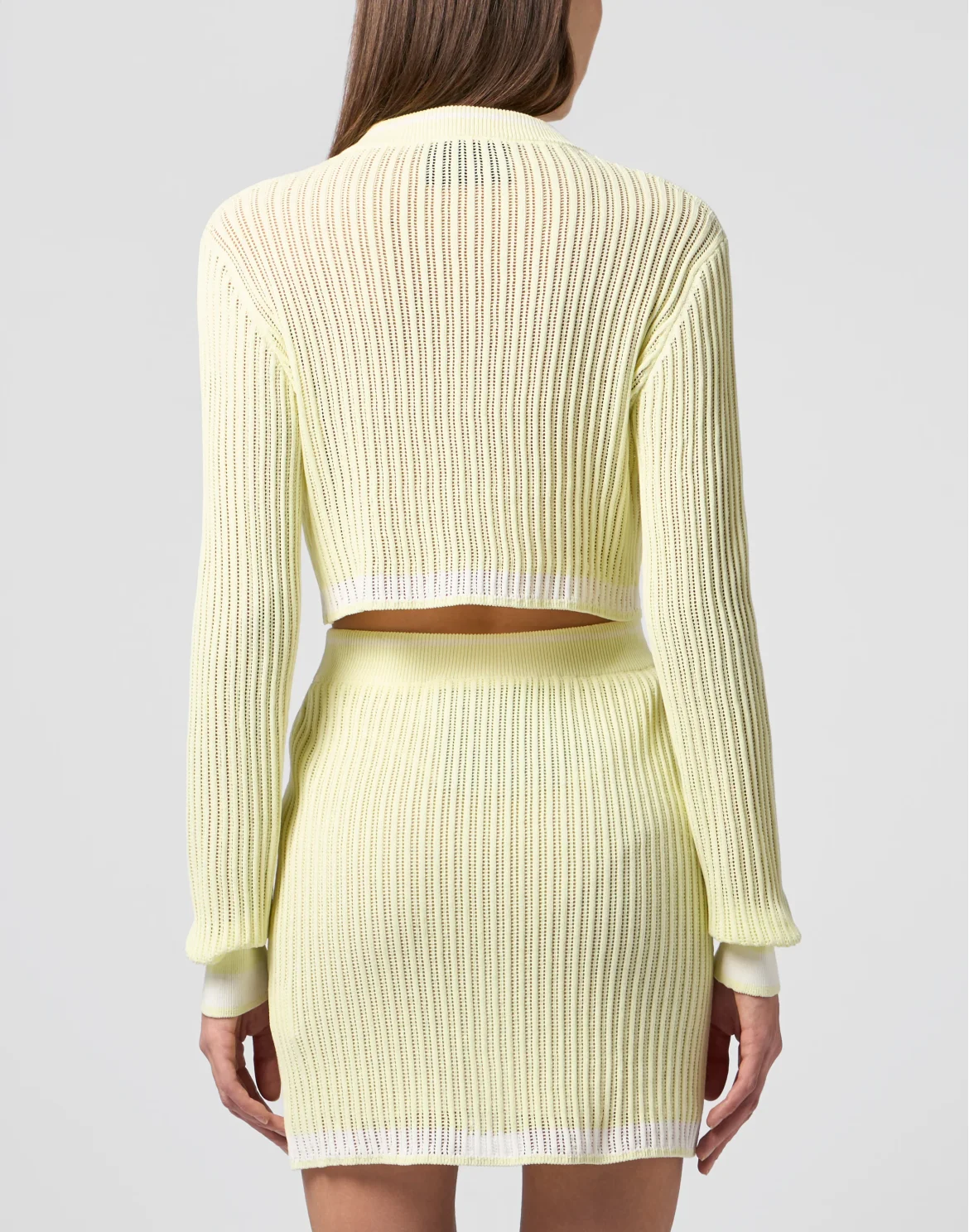 Knitted Cardigan Hexagon, цвет: Желтый