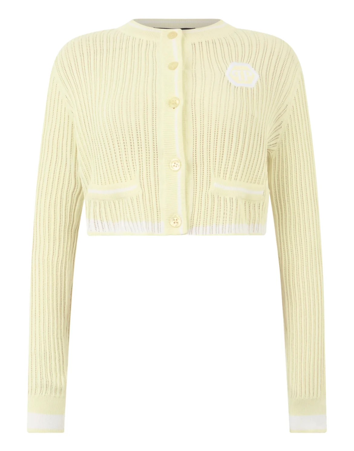 Knitted Cardigan Hexagon, цвет: Желтый