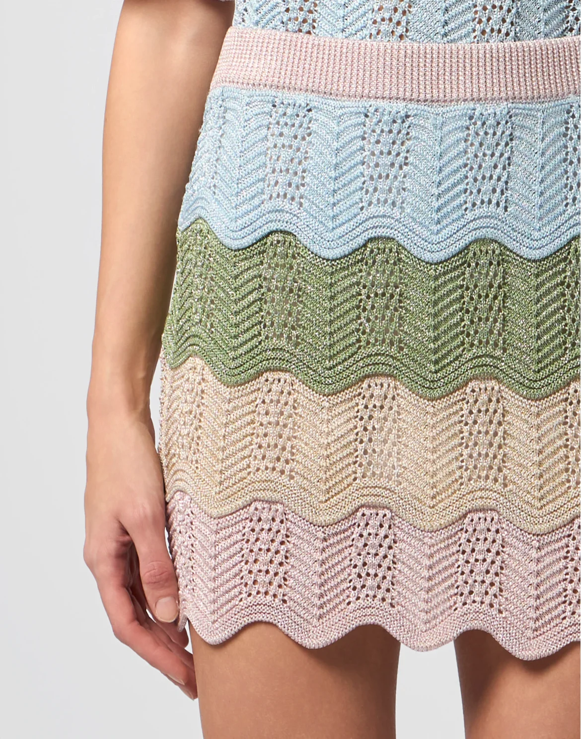 Mini Skirt Color Wave, цвет: Мультиколор