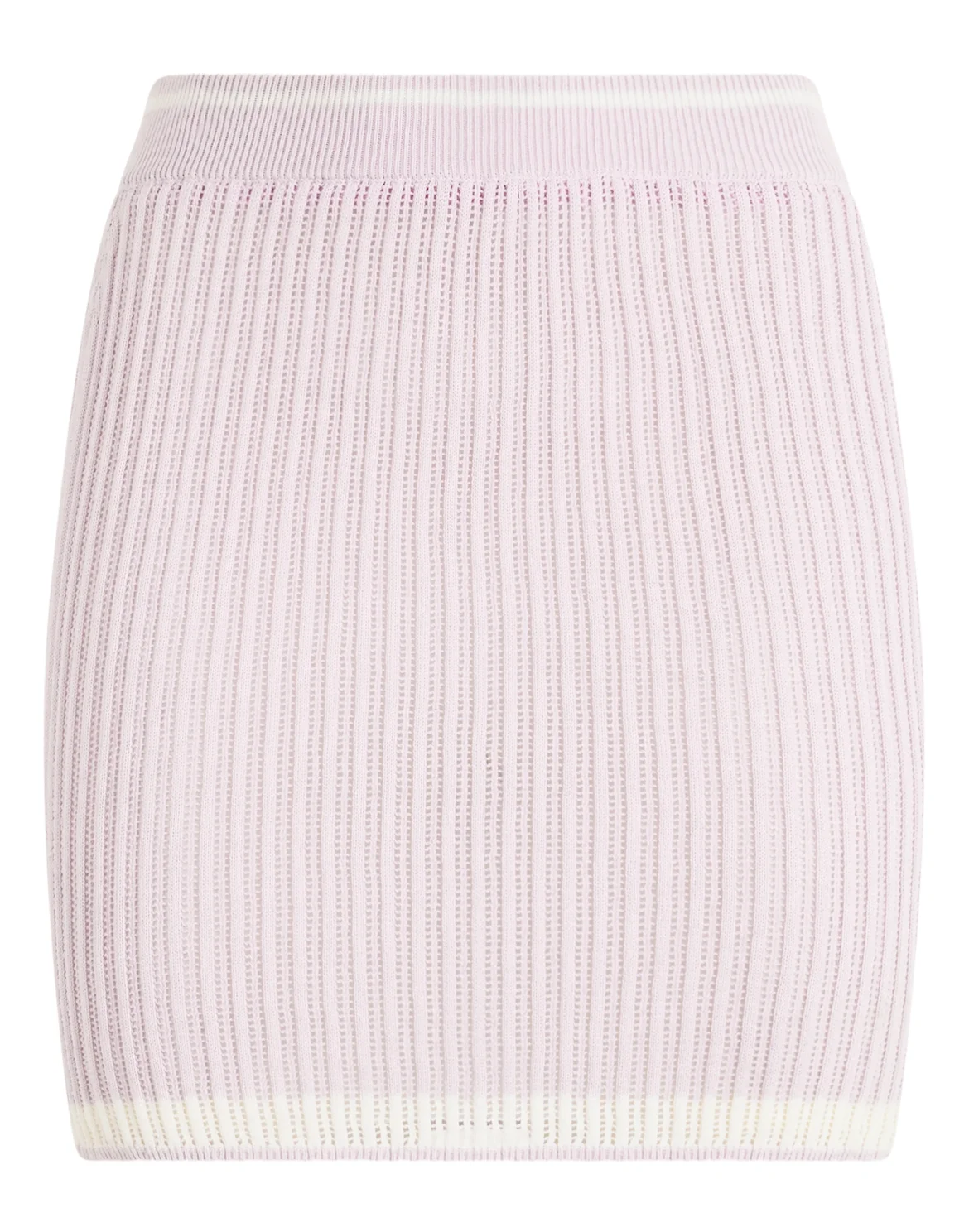 Knitted Mini Skirt, цвет: Розовый