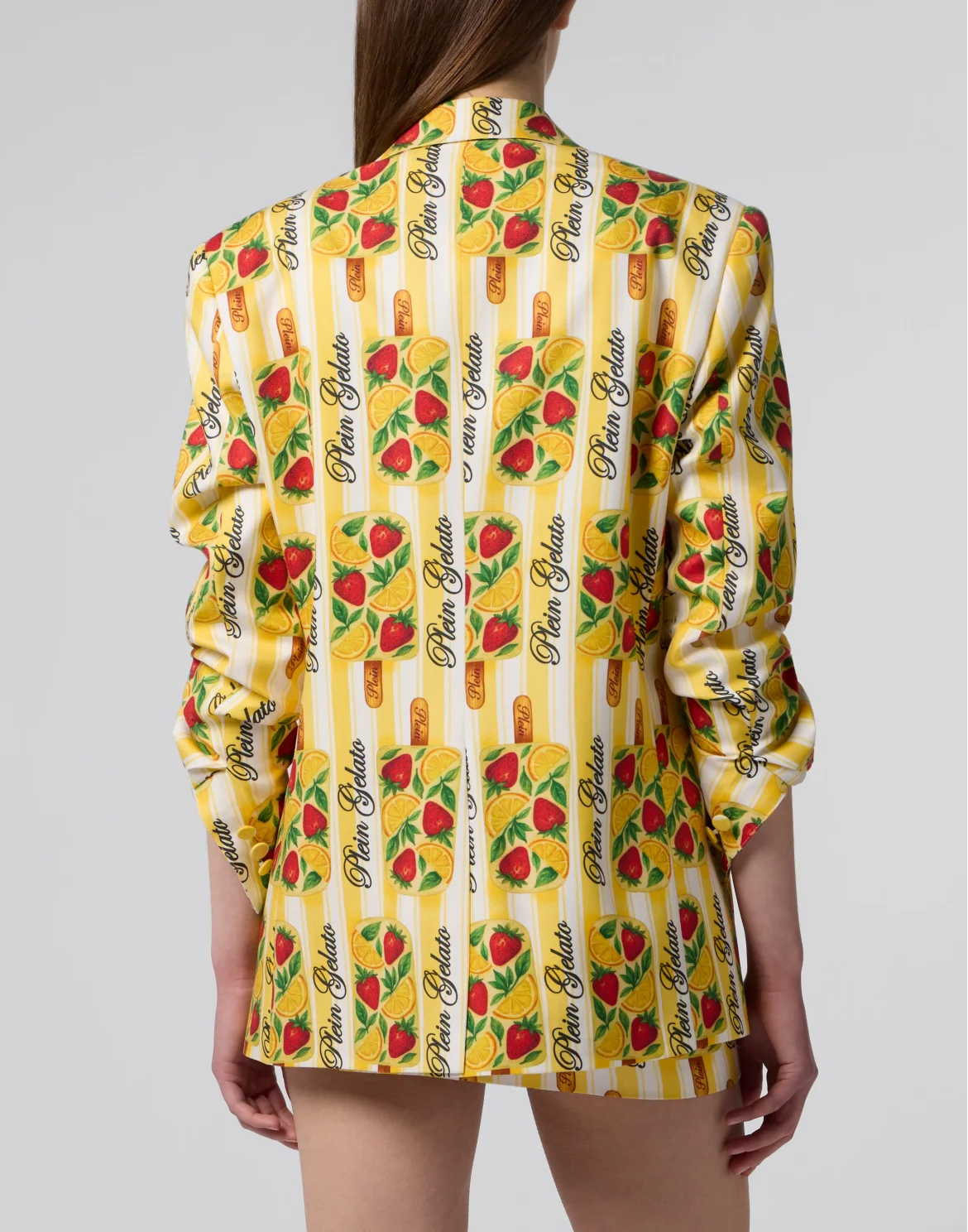 Double-Breasted Duke Blazer Plein Gelato, цвет: Желтый