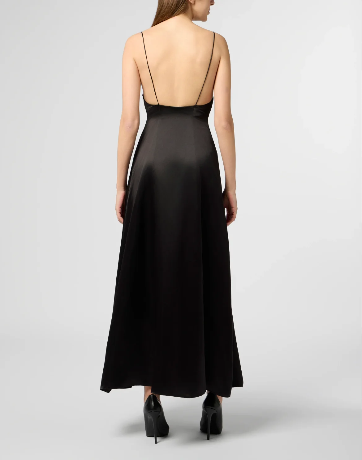 Maxi Dress Roses, цвет: Черный