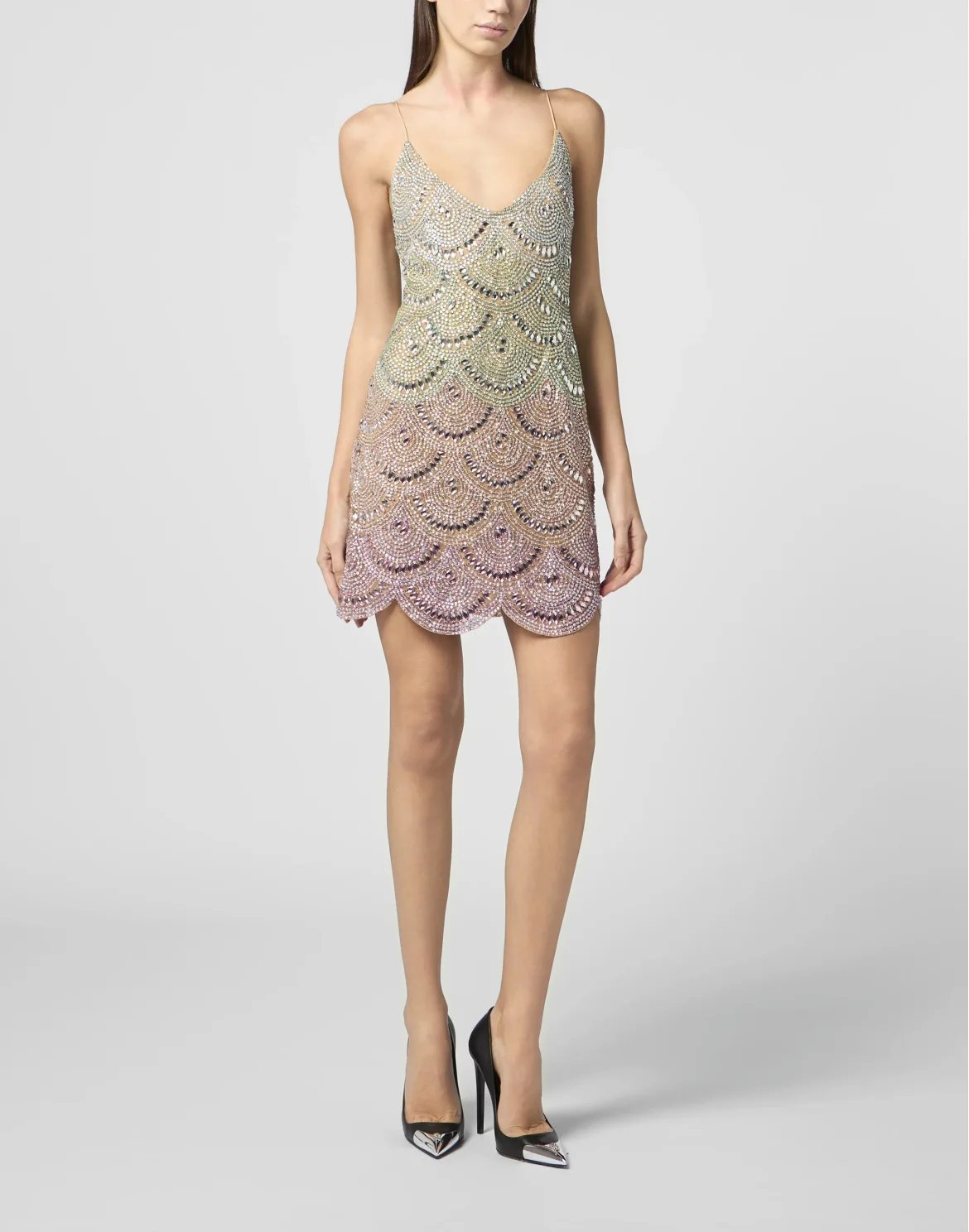 Mini Dress Multicolor Waves, цвет: Мультиколор