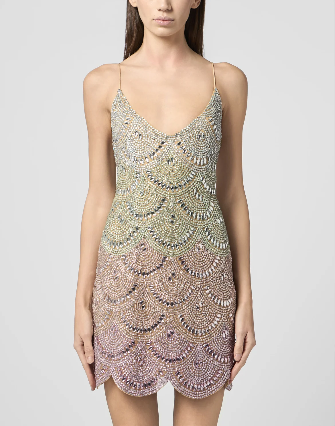 Mini Dress Multicolor Waves, цвет: Мультиколор