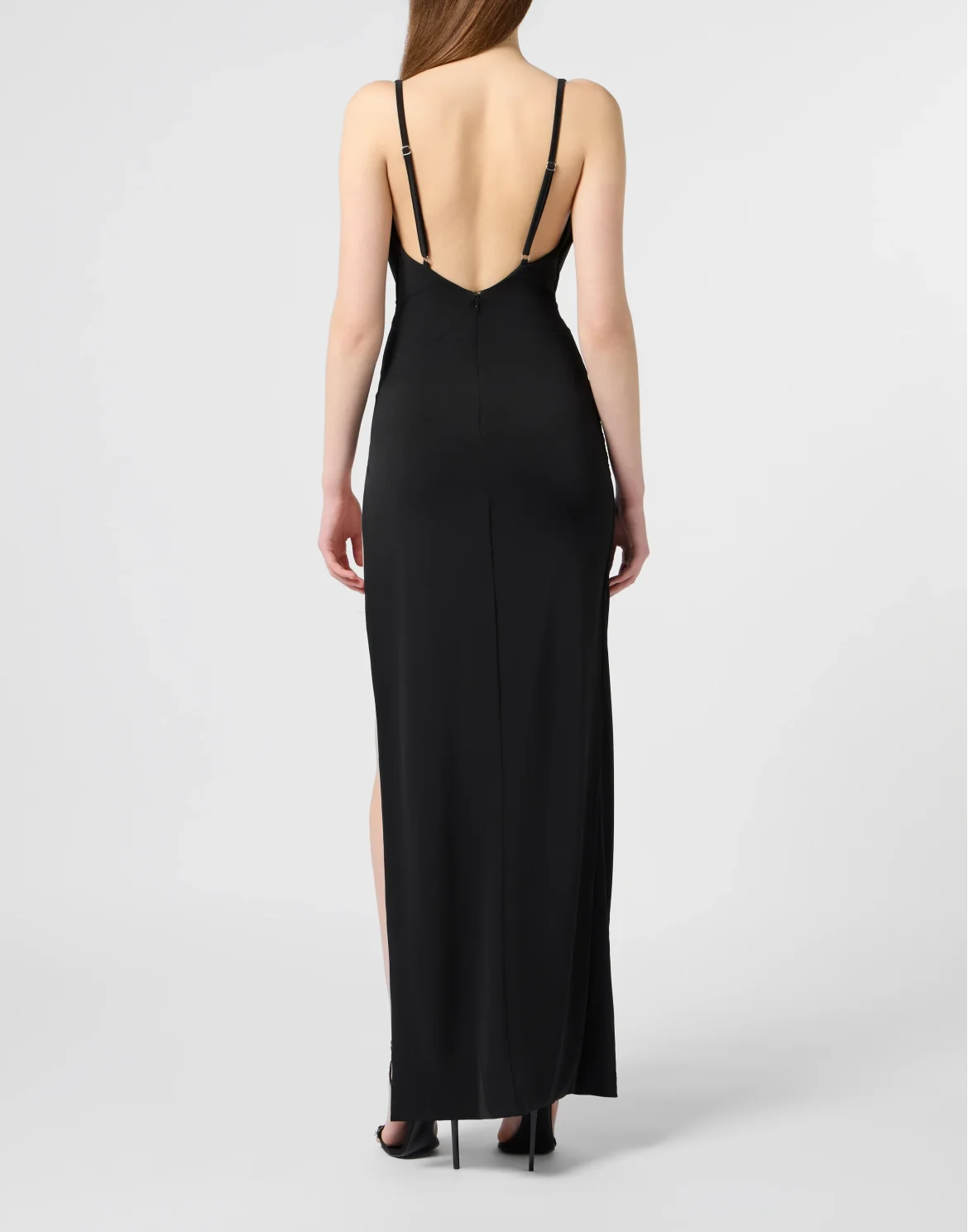 Long Dress Signature, цвет: Черный