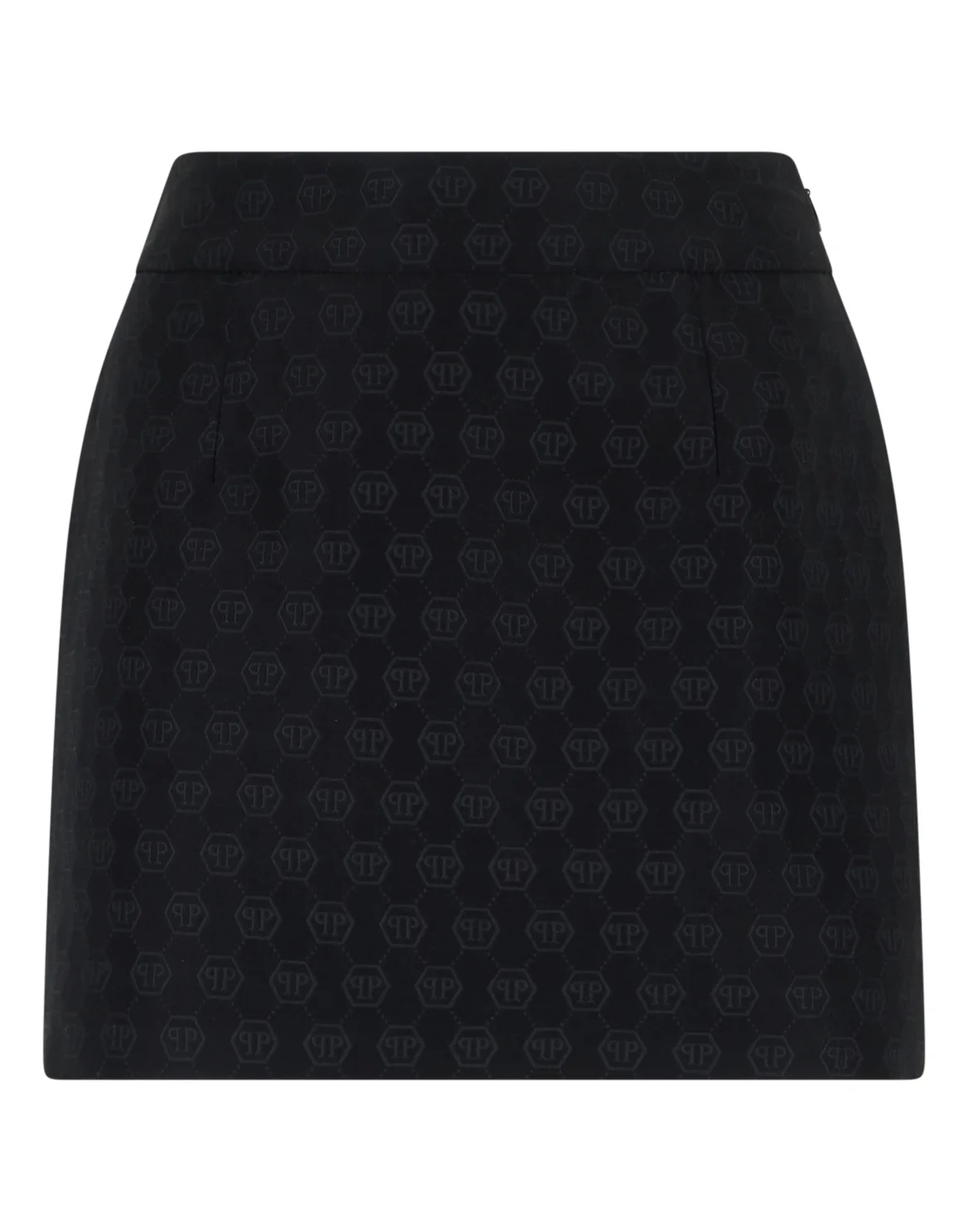 Mini Skirt Jacquard Monogram, цвет: Черный