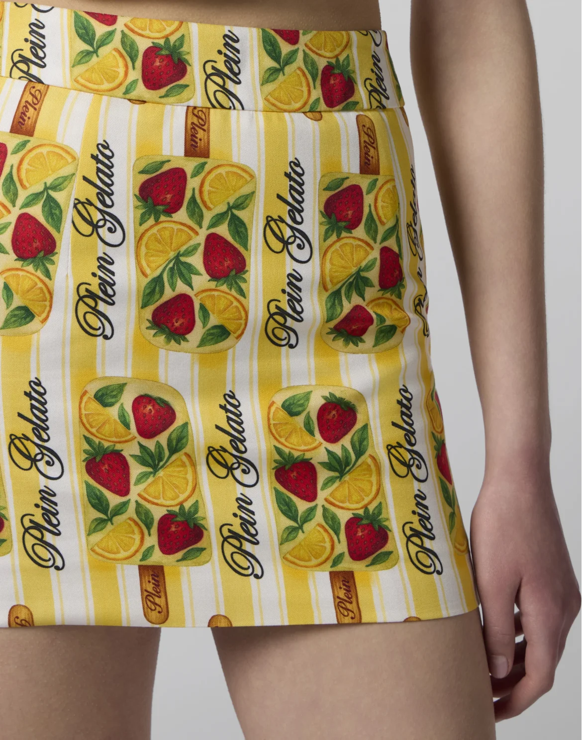 Mini Skirt Plein Gelato, цвет: Желтый