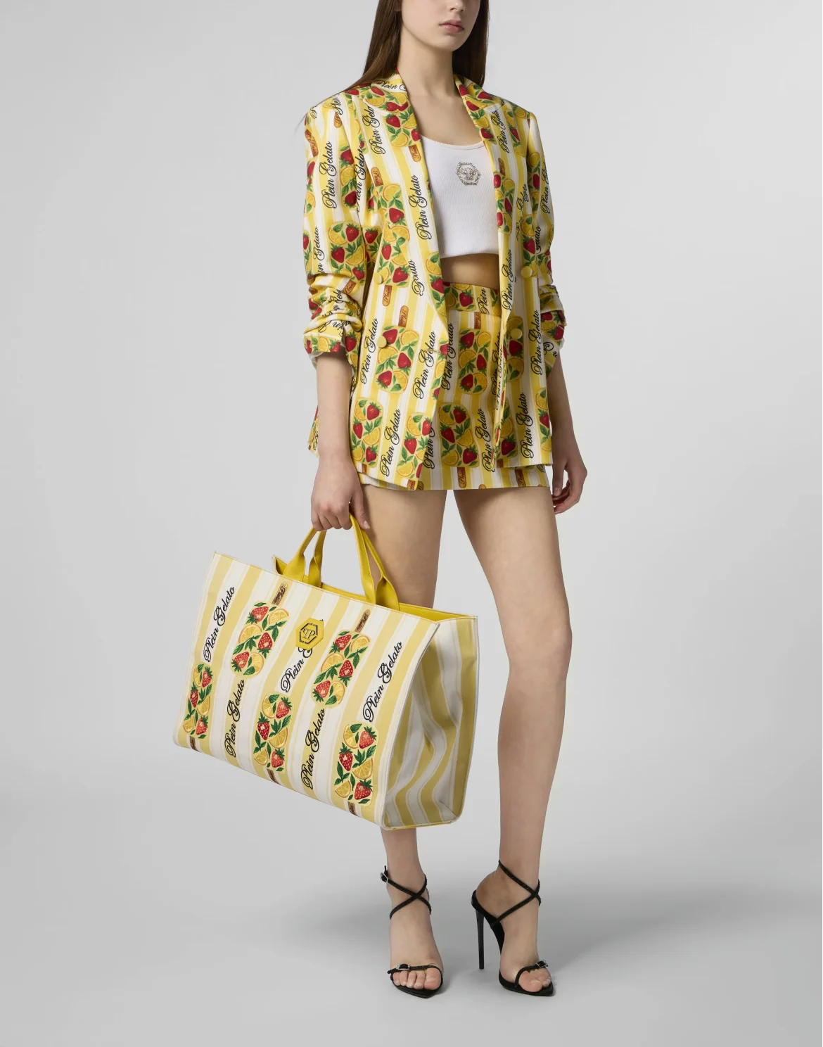 Mini Skirt Plein Gelato, цвет: Желтый