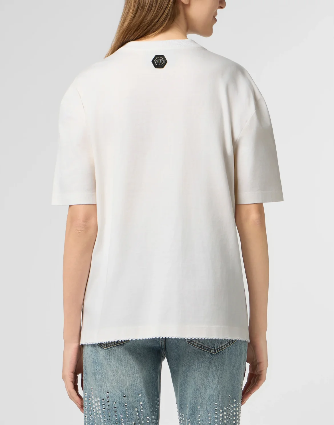 Washed Man Fit T-Shirt Tennis Club, цвет: Бежевый