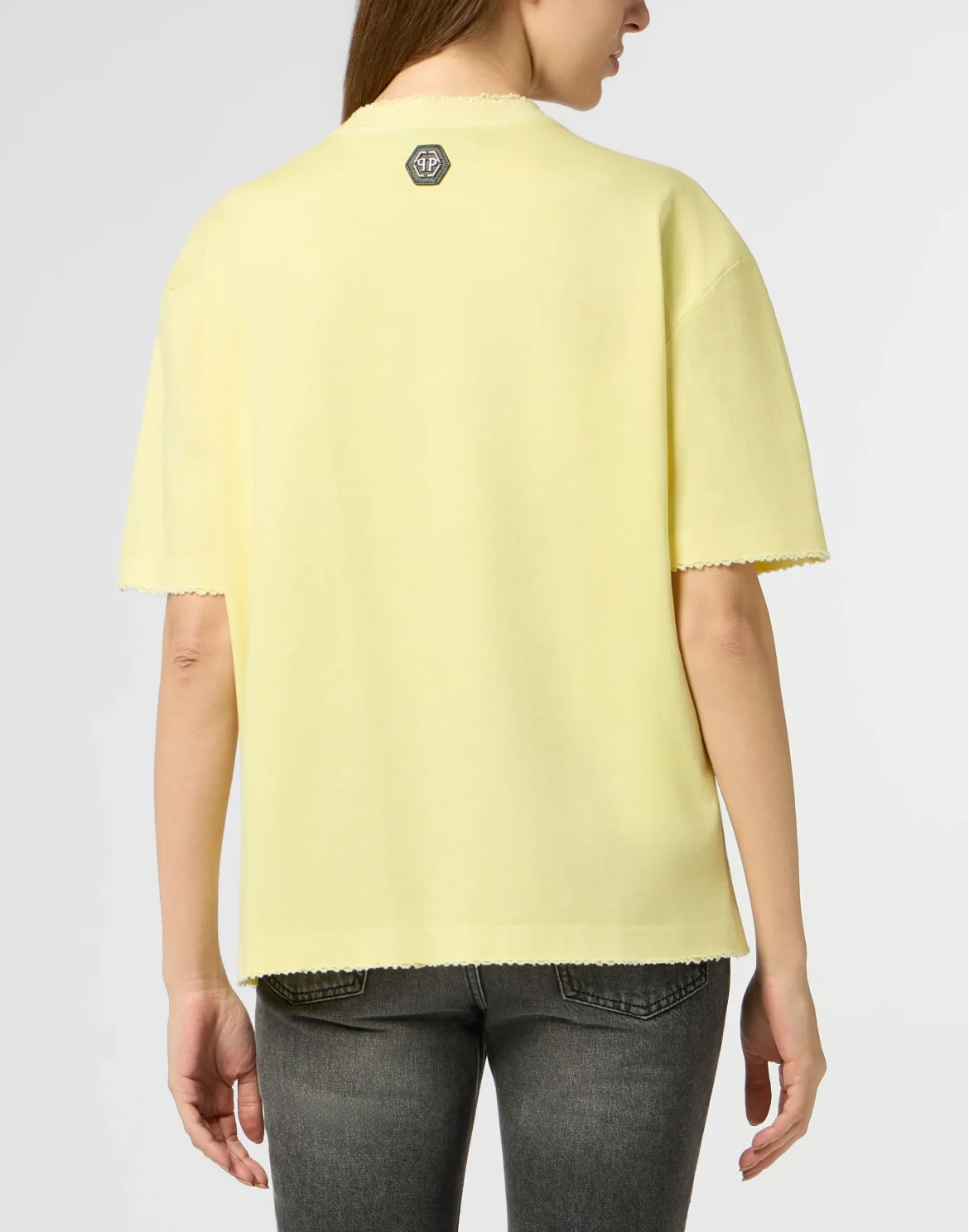 Washed Man Fit T-Shirt Cannes Tennis Club, цвет: Желтый