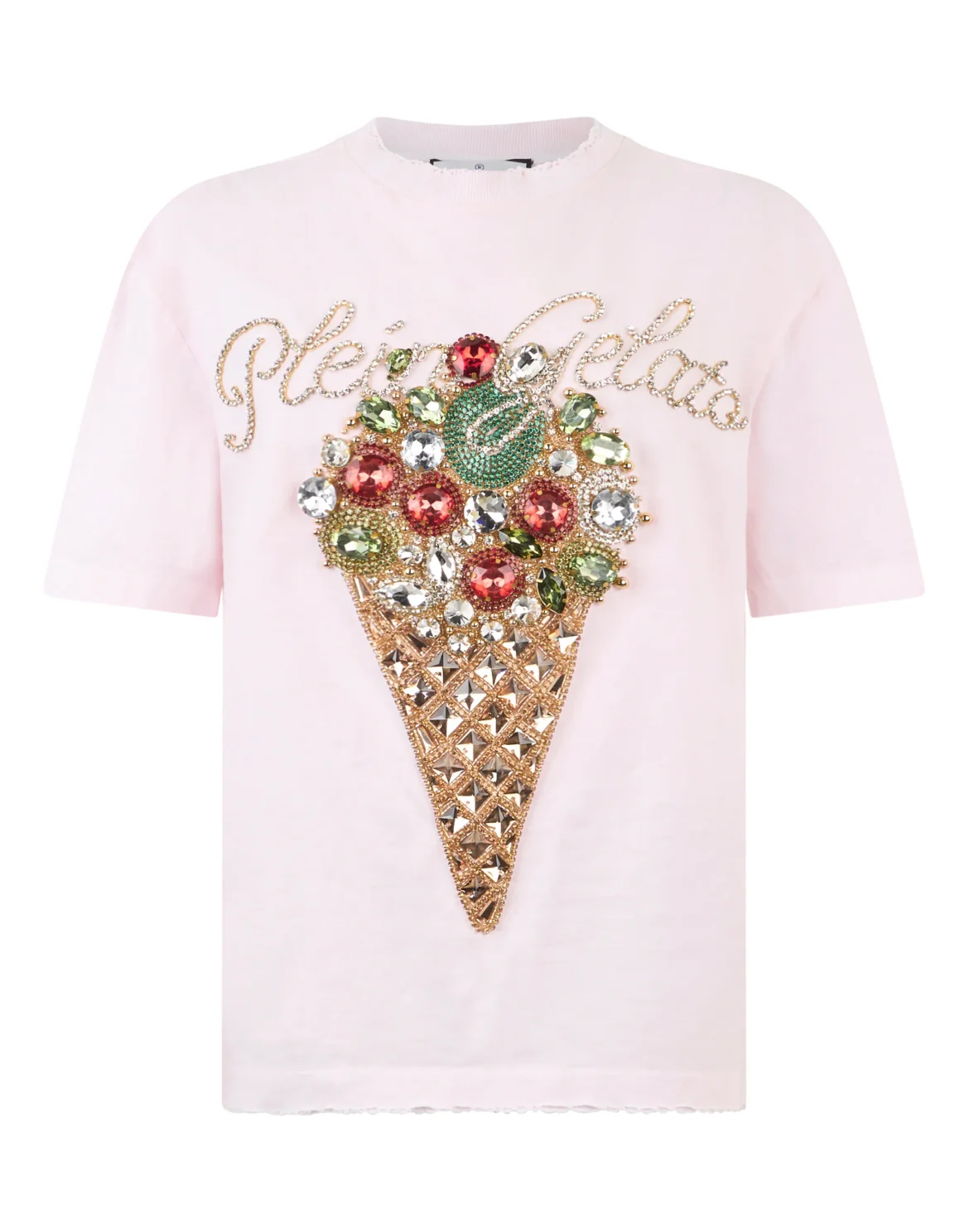 Washed Man Fit T-Shirt Gelato, цвет: Розовый