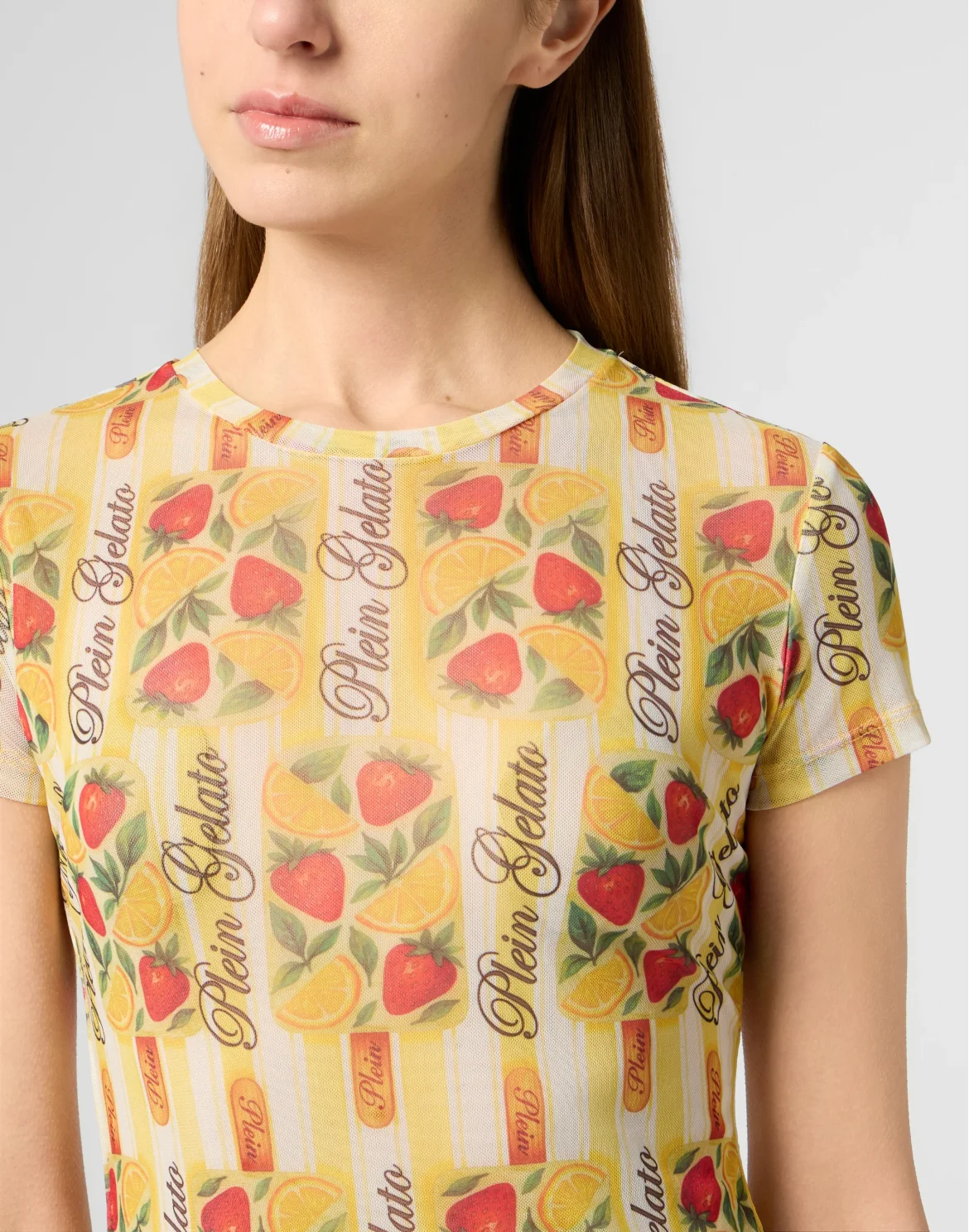 Tulle Sexy Pure Fit T-Shirt Gelato, цвет: Желтый