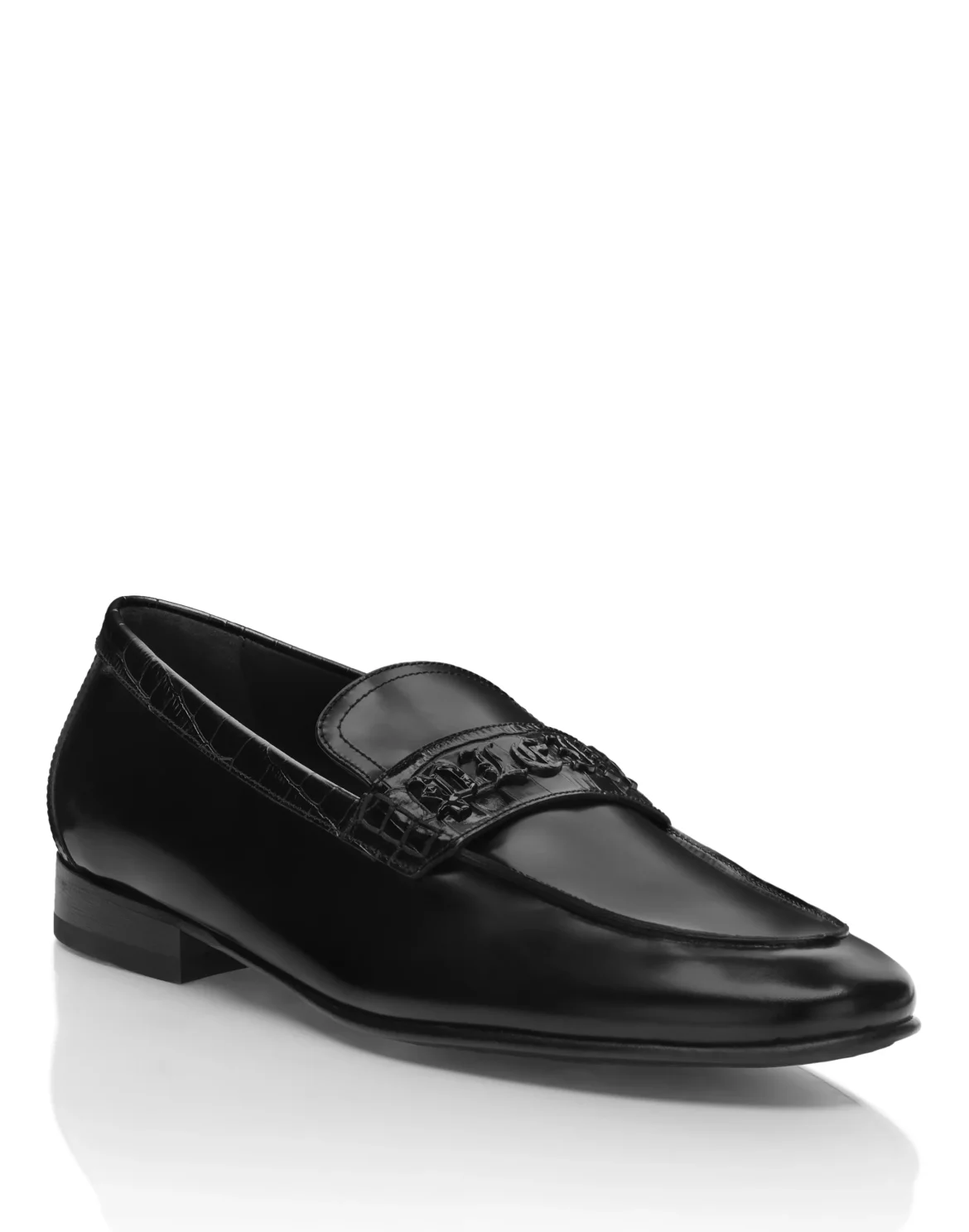 Moccasins Gothic Plein Cocco, цвет: Черный