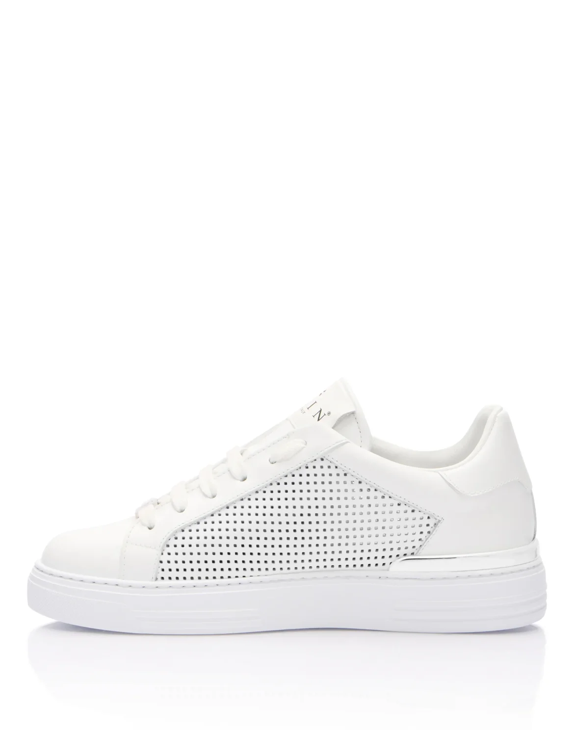 Nappa Low-Top Sneakers, цвет: Белый