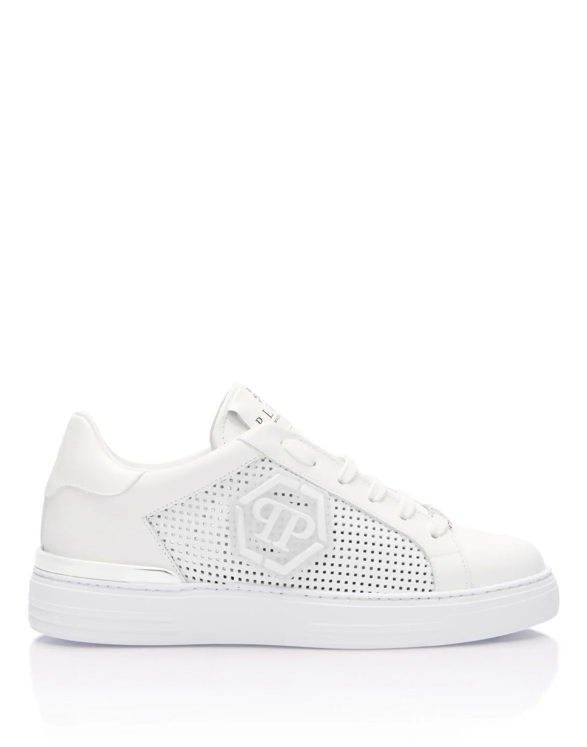 Nappa Low-Top Sneakers, цвет: Белый