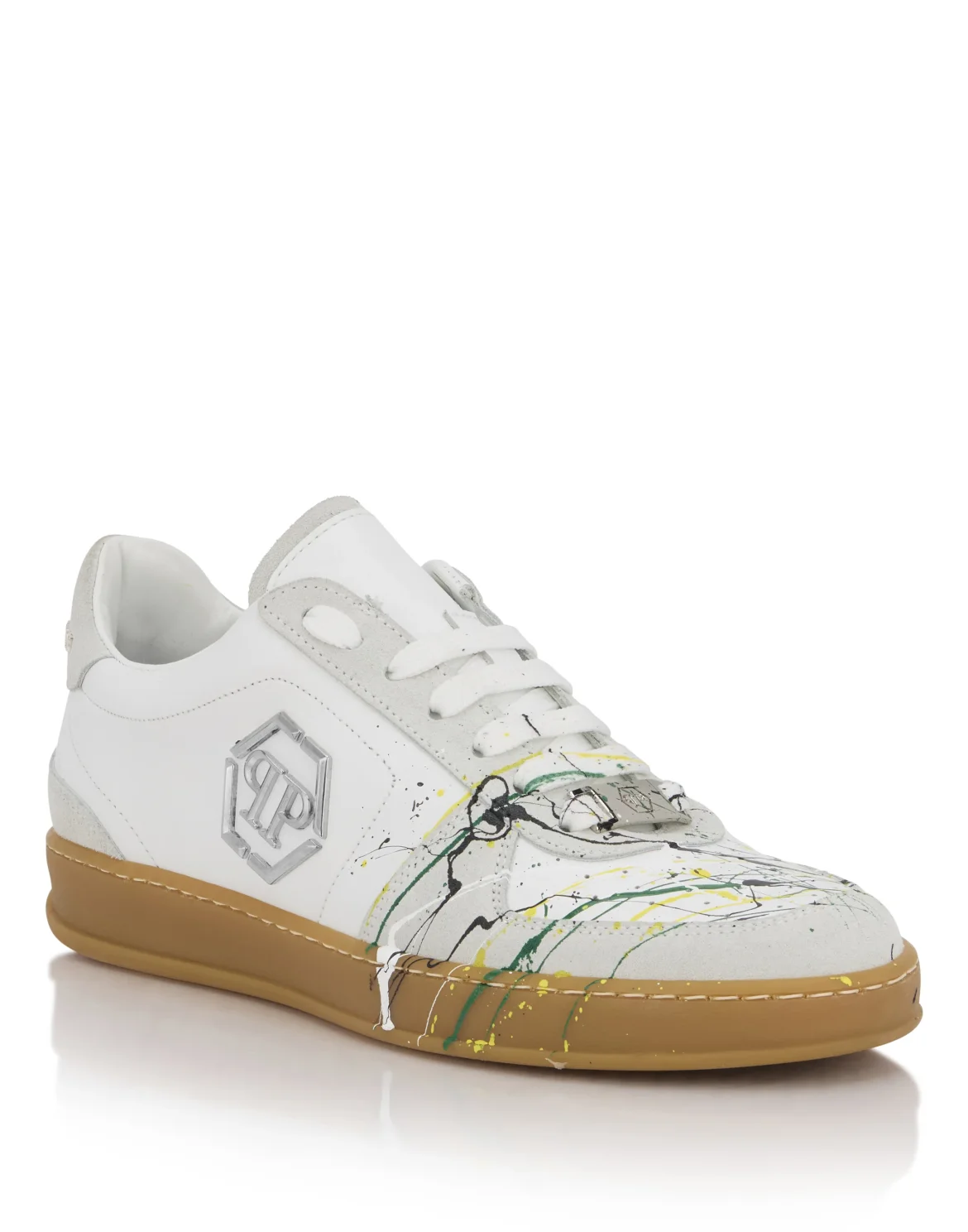 Low-Top Sneakers Paint, цвет: Белый