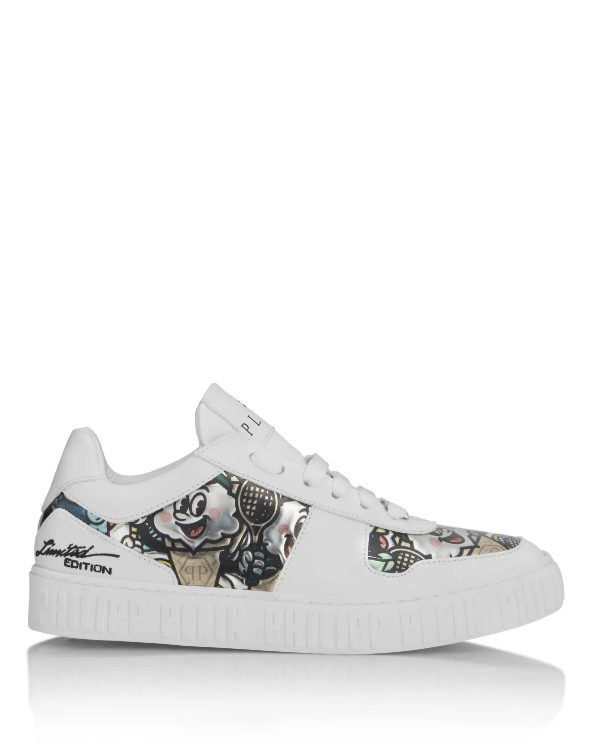 Low-Top Sneakers 3D Ice Cream, цвет: Белый