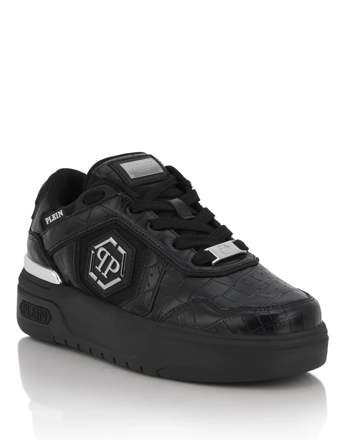 Low-Top Sneakers SK8R PLEIN Cocco, цвет: Черный