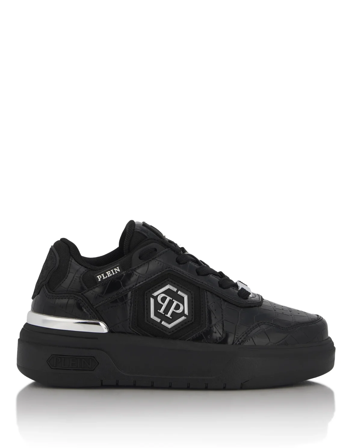 Low-Top Sneakers SK8R PLEIN Cocco, цвет: Черный