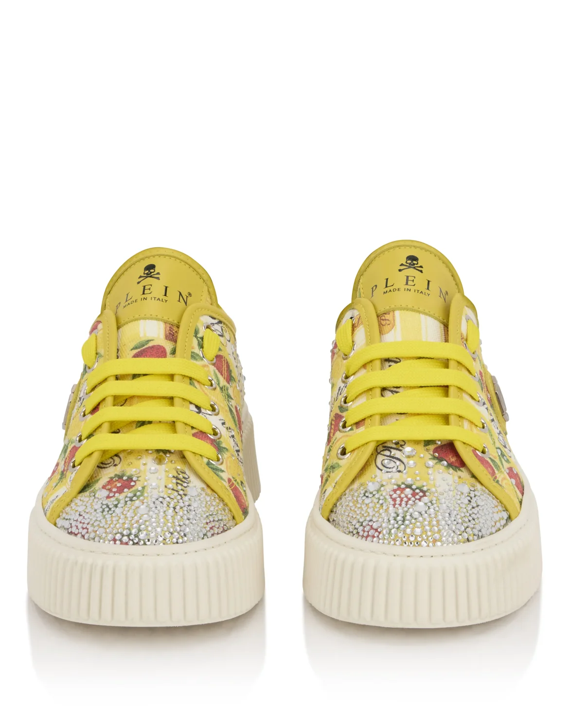 Low-Top Platform Sneakers Ice Cream, цвет: Желтый
