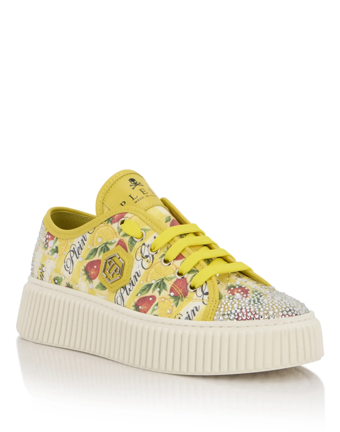Low-Top Platform Sneakers Ice Cream, цвет: Желтый