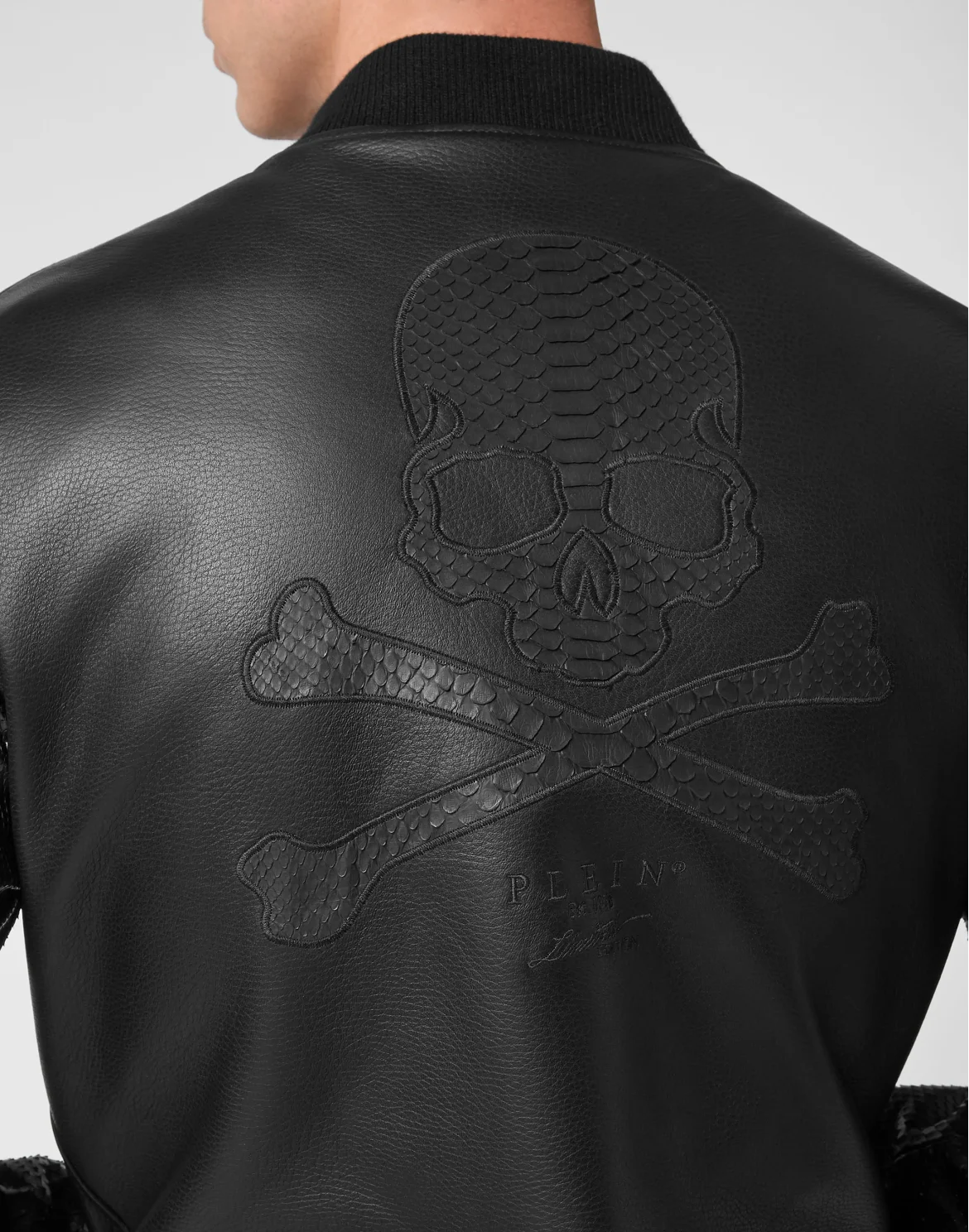 Python Bomber Luxury, цвет: Черный