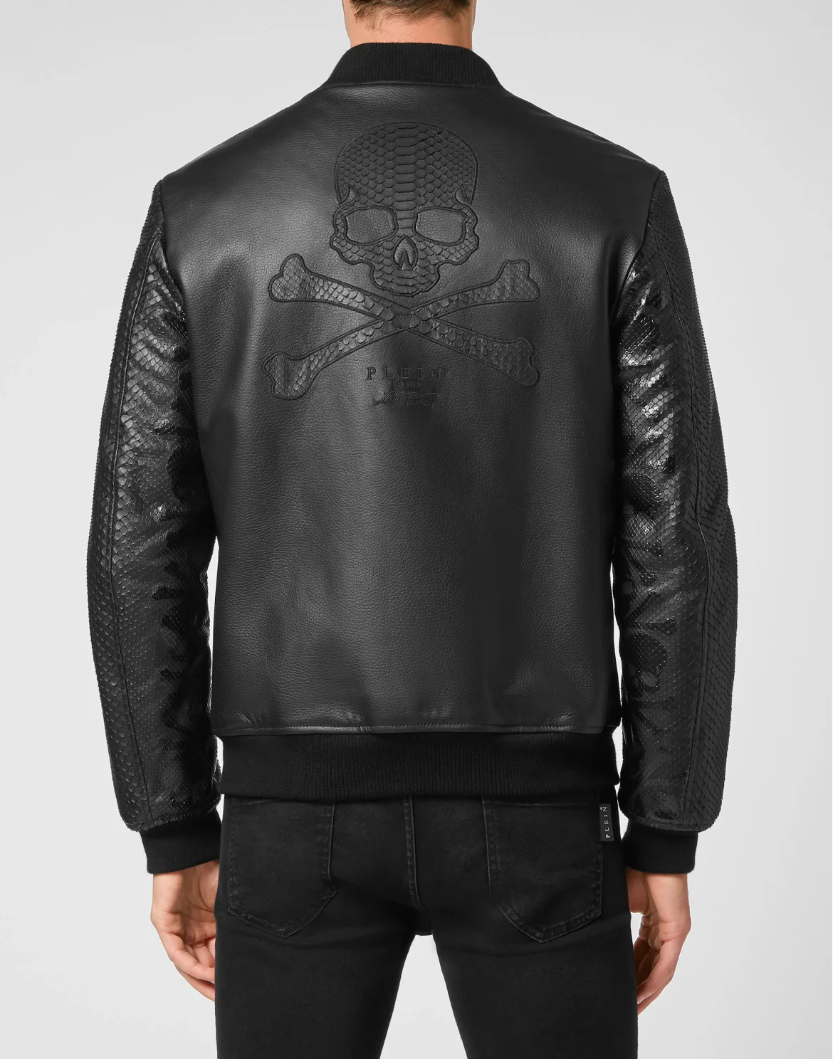 Python Bomber Luxury, цвет: Черный