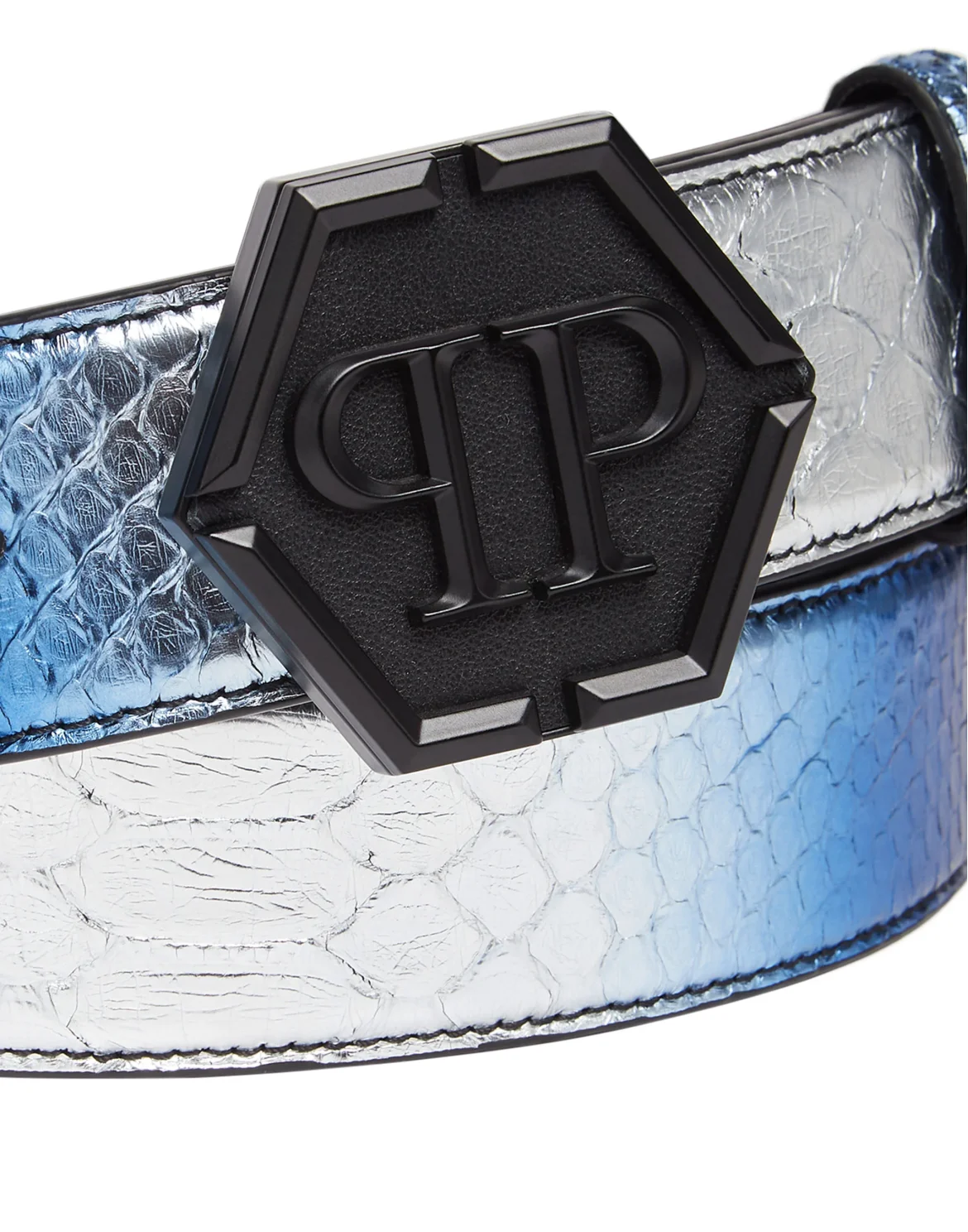 Python Belt Hexagon, цвет: Синий