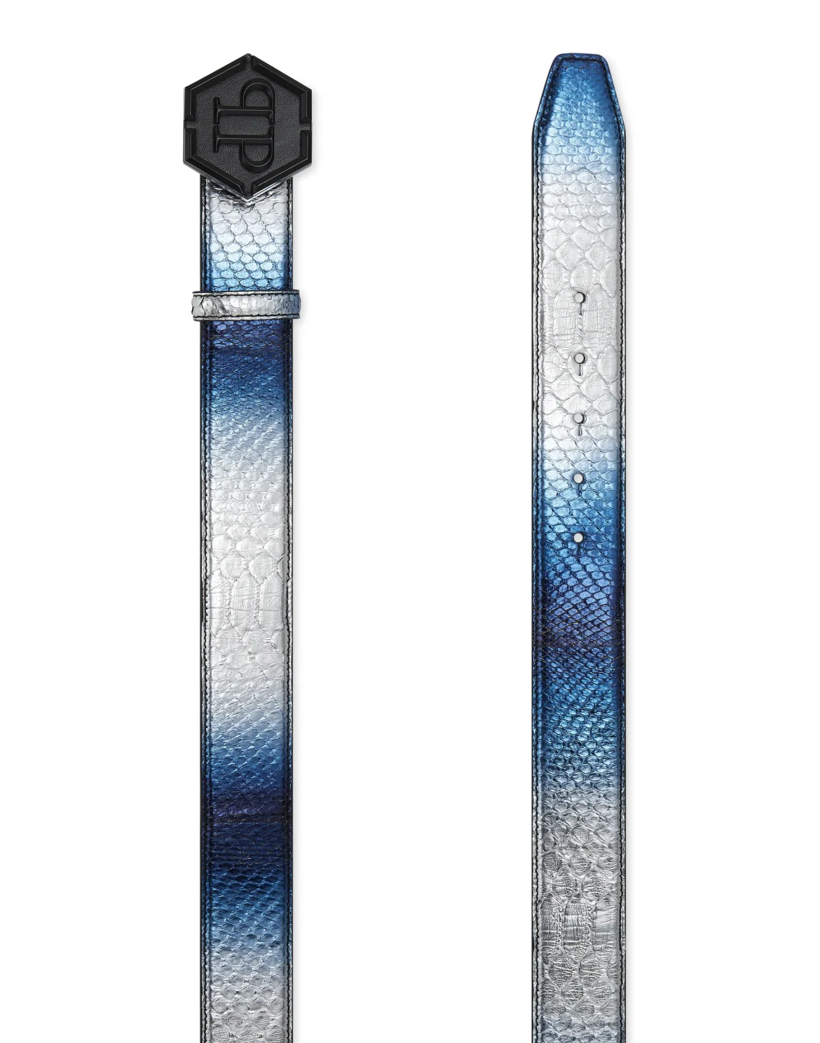 Python Belt Hexagon, цвет: Синий