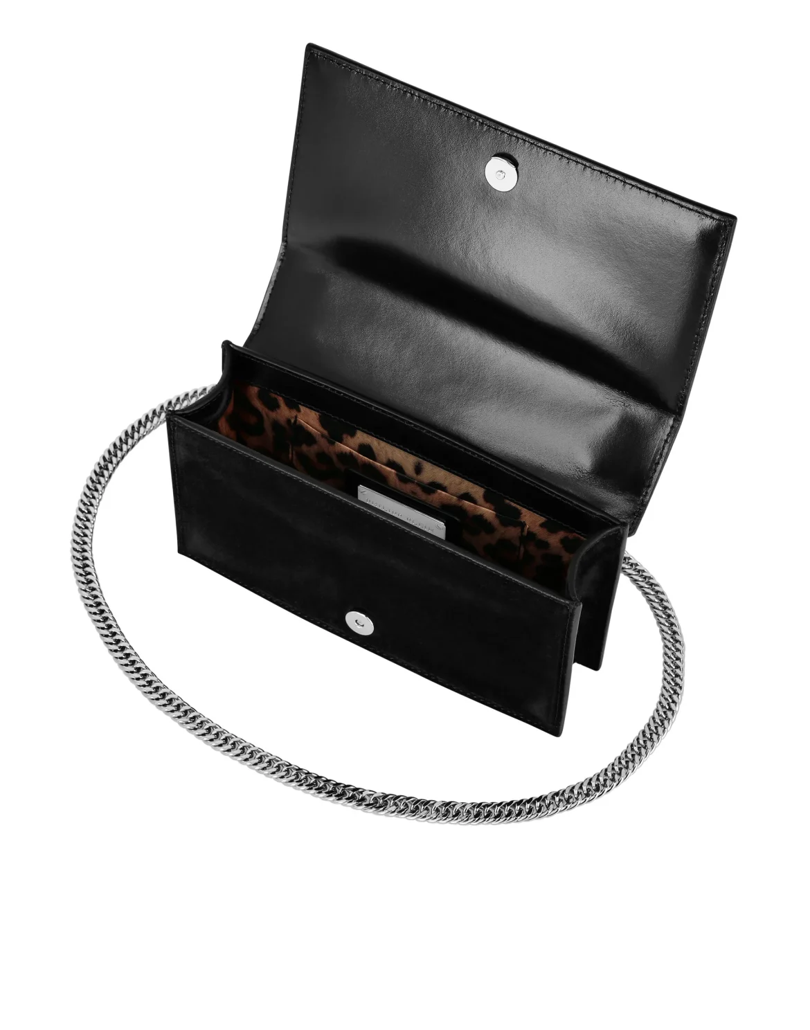 Small Embellished Clutch Eagle, цвет: Черный