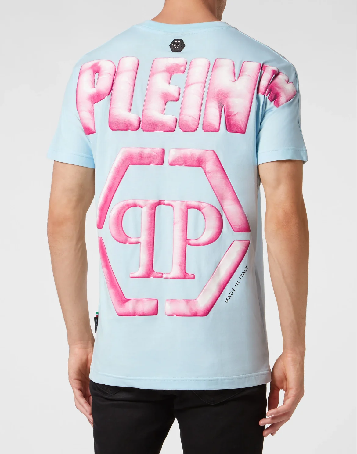 T-shirt Round Neck SS Hexagon, цвет: Голубой