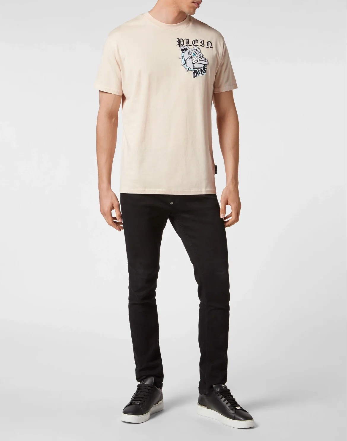 T-shirt Round Neck SS Bulldogs, цвет: Бежевый