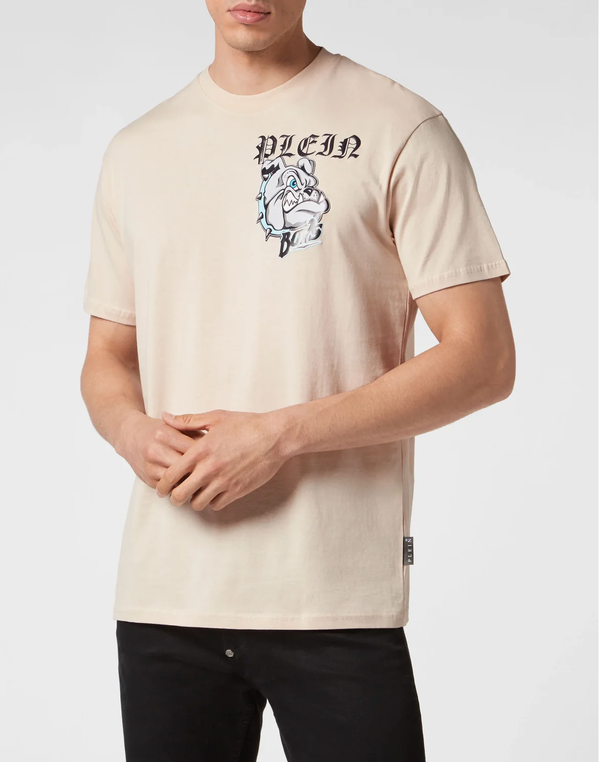 T-shirt Round Neck SS Bulldogs, цвет: Бежевый