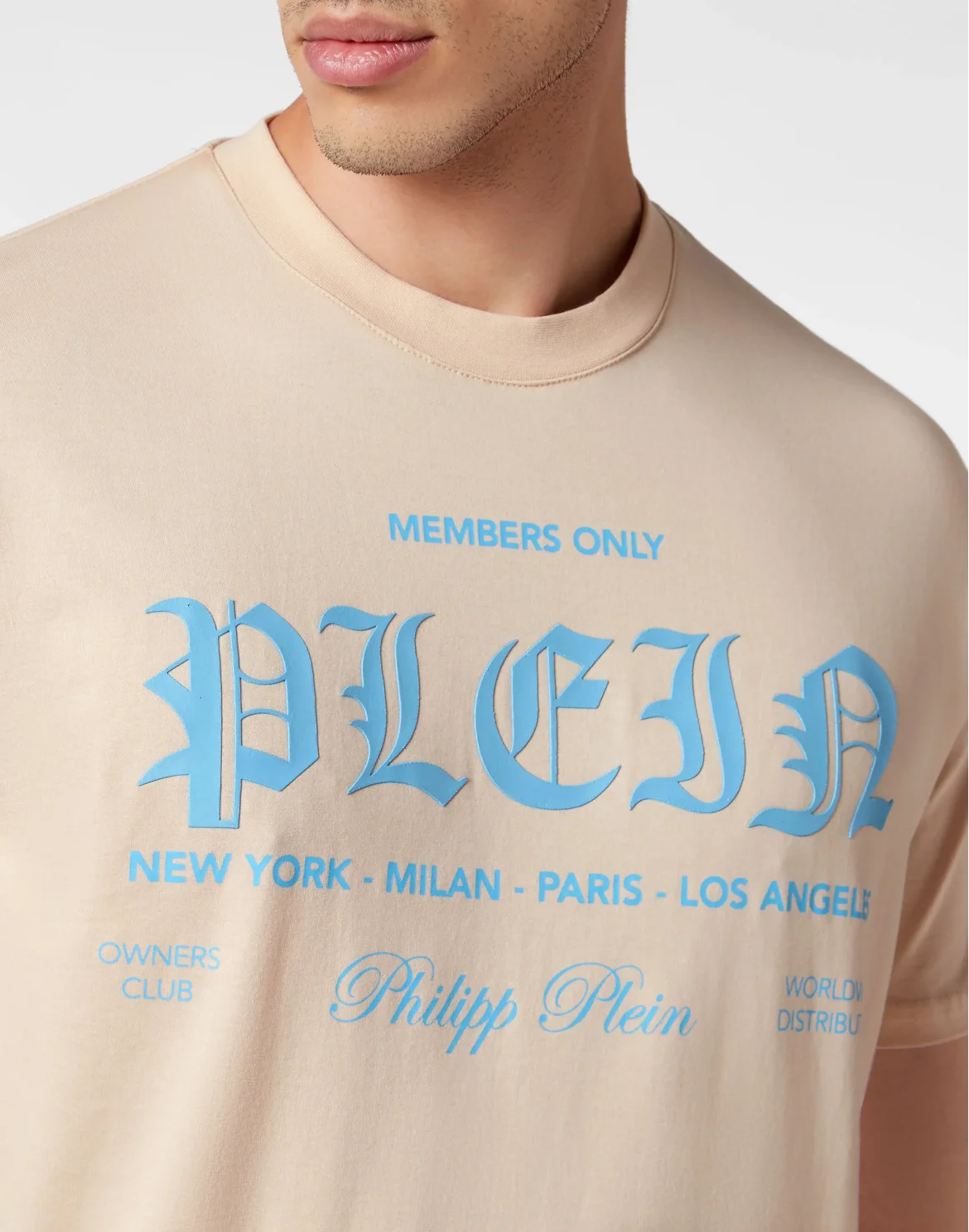 T-shirt Round Neck SS, цвет: Бежевый