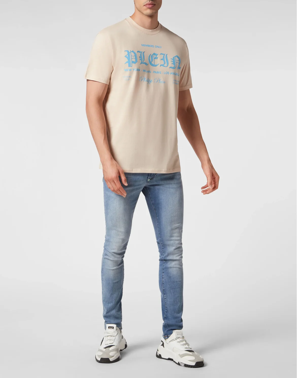 T-shirt Round Neck SS, цвет: Бежевый